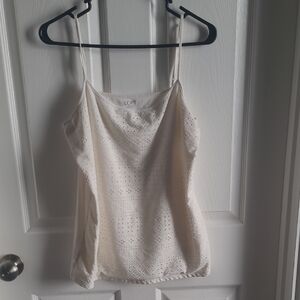 LOFT Cream Camisole Top